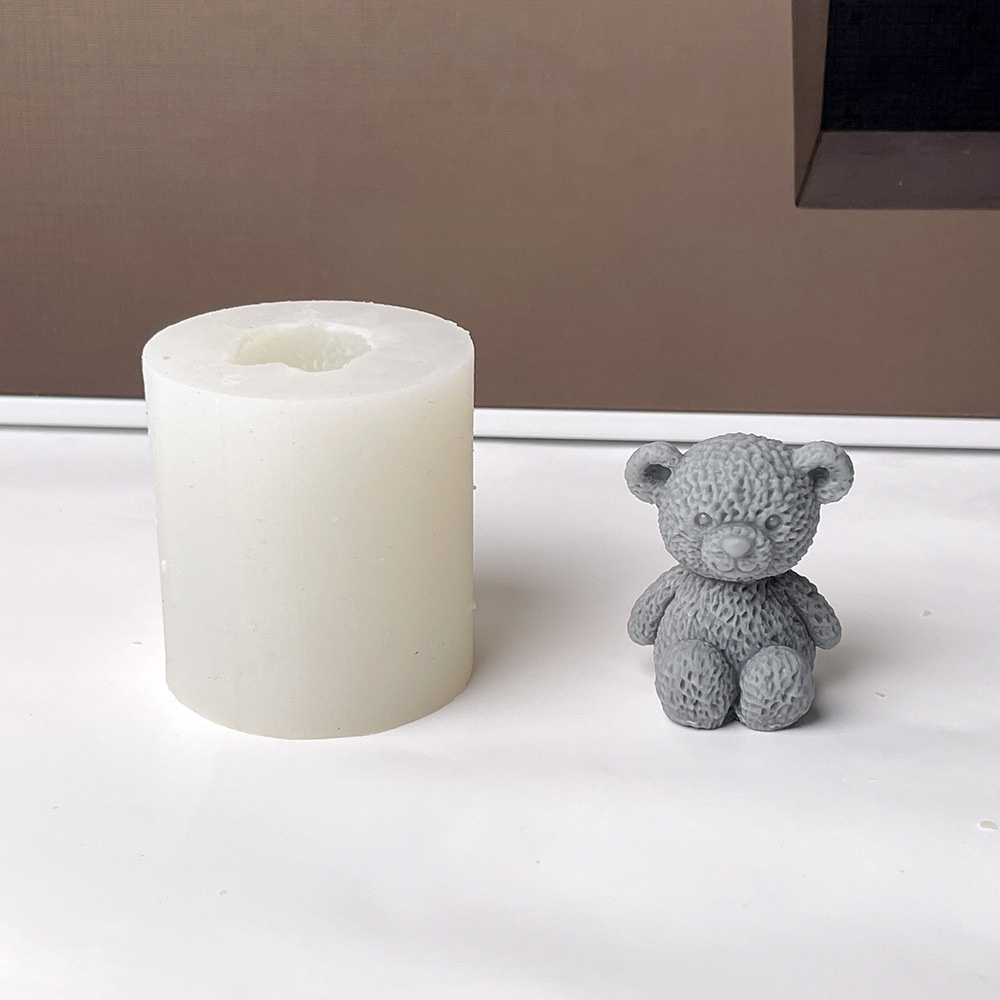 3D Cute Bear Candle Making Mou - đánh giá và giá Soap Making Scents