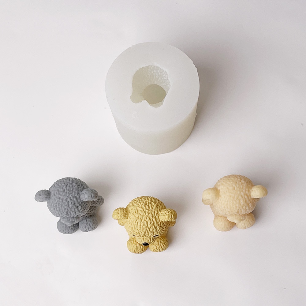 3D Cute Bear Candle Making Mou - đánh giá và giá Soap Making Scents