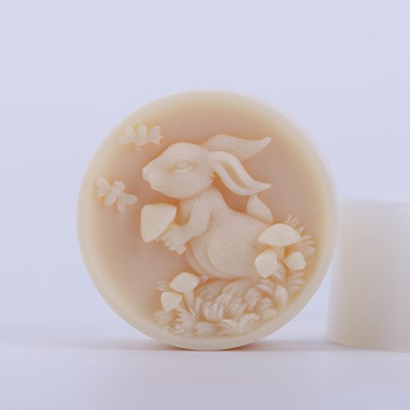 Rabbit Mushrooms Silicone Soap - đánh giá và giá Soap Making Gifts