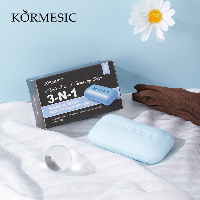 Men's 3-in-1 Cleansing Bar Soa - đánh giá và giá Castor Oil Soap