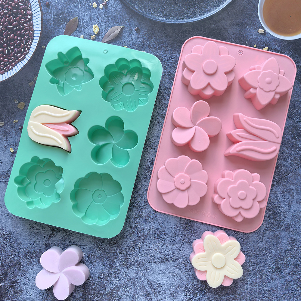 kinds Flower Silicone Molds Di - đánh giá và giá Soap Mold Silicone Loaf