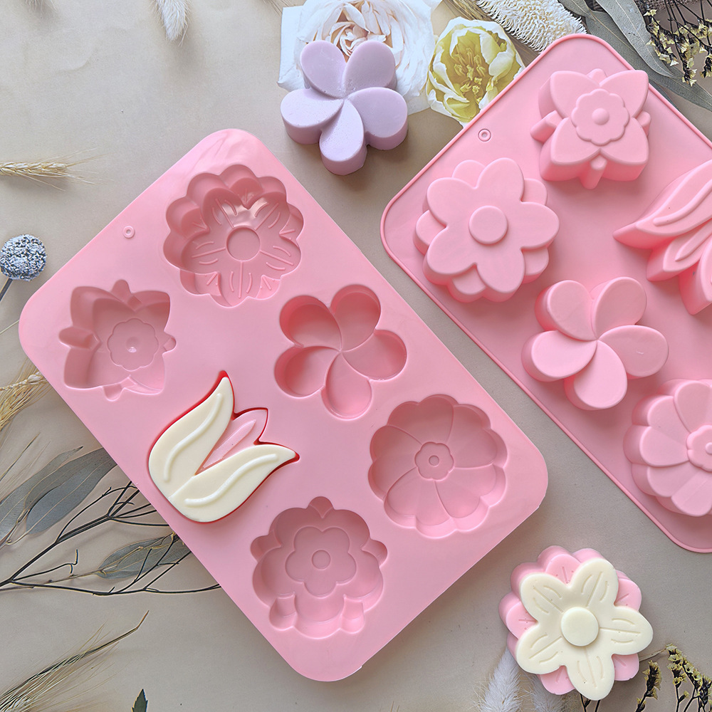 kinds Flower Silicone Molds Di - đánh giá và giá Soap Mold Silicone Loaf