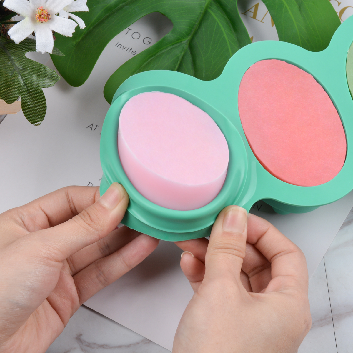 4 Hole Oval Massage Soap Silic - đánh giá và giá Soap Mold Silicone Loaf