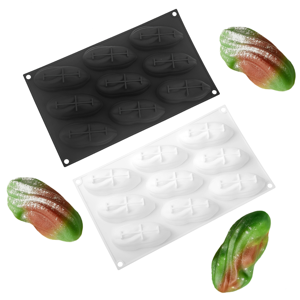 Pistachios Design 1 or 4 or 9- - đánh giá và giá Soap Mold Silicone Loaf