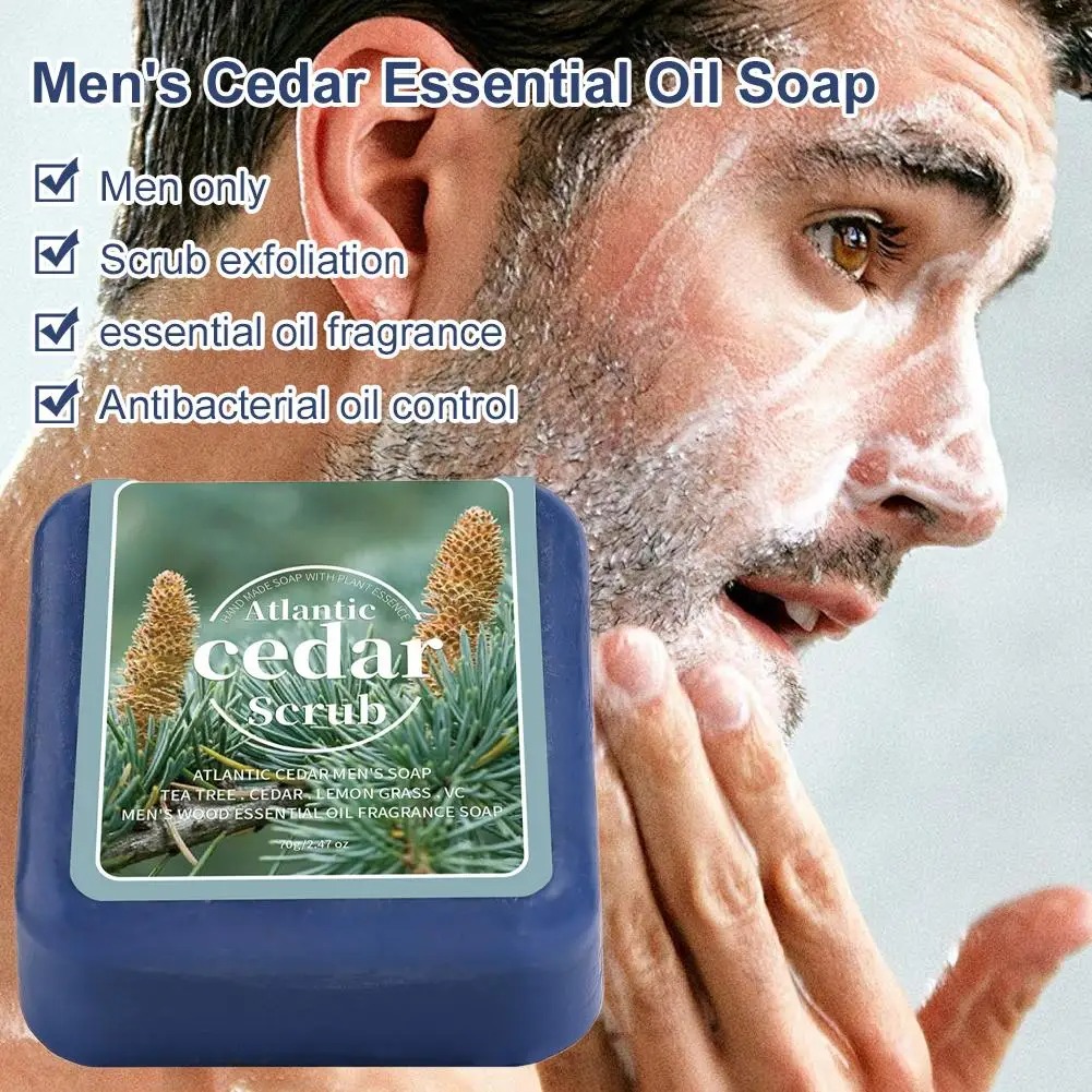 Men's Cedar Essential Oil Soap - đánh giá và giá Soap Making Oils