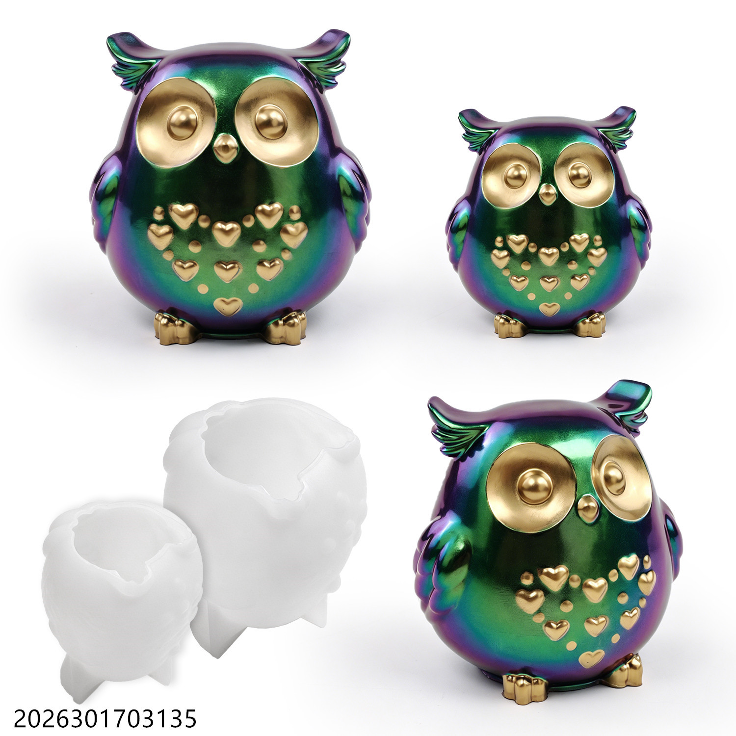 Owl Silicone Mold 3D Bird Shap - đánh giá và giá Soap Making Scents