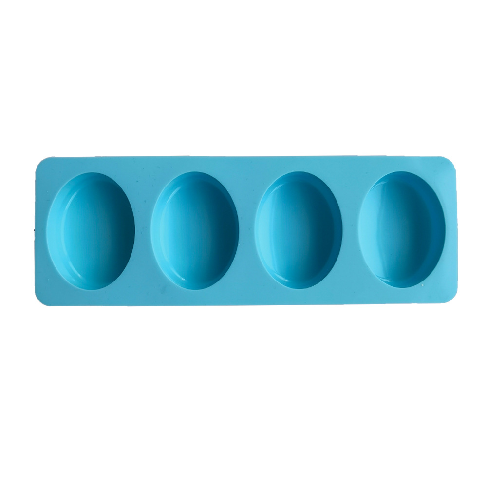 4 Cavities Oval Handmade Soap  - đánh giá và giá Soap Making Gifts