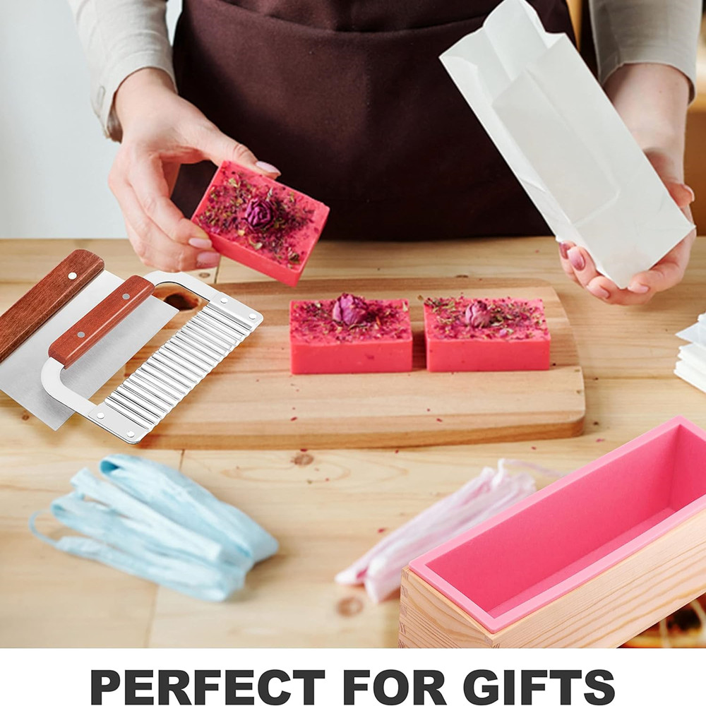 1.2L Silicone Soap Molds Kit 4 - đánh giá và giá Soap Making Book For Beginners