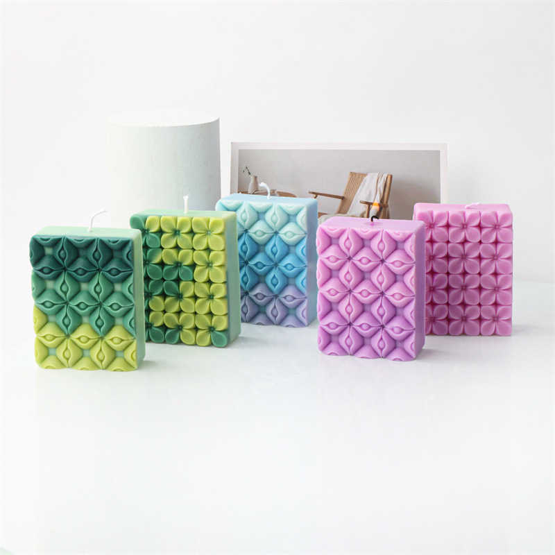 Square Flower Handmade Soap Si - đánh giá và giá Soap Making Gifts
