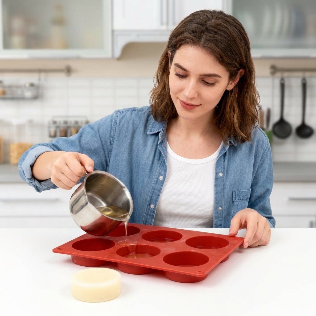 Round Silicone Soap Mold DIY H - đánh giá và giá Soap Mold Silicone Loaf